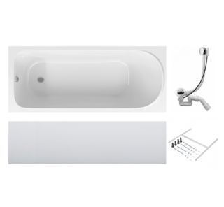 Акриловая ванна AM.PM  Sense W75A-150-070W-KL 150/70 см