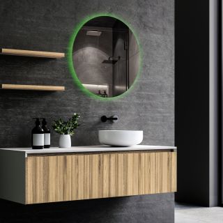 Зеркало с подсветкой ABBER Mond AG6204SSmart 77см