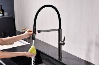 Смеситель для кухни Paulmark Leader Le214101-B беретта