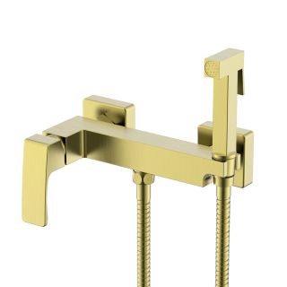 Гигиенический душ со смесителем Raglo R01.51.03 золотой сатин